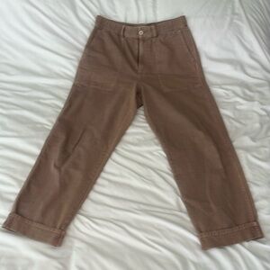 Madewell Cotton Everywear Pants men’s dusty rose pants. 100% cotton